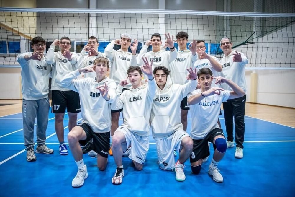 Szolnoki röpis fiúk az ország legjobbjai
