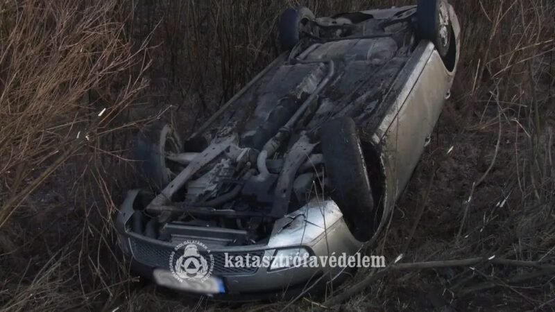 Öt autó ütközött Abonynál