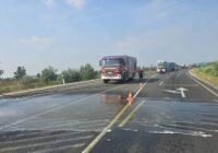 Méz terítette be a 4-es számú főutat