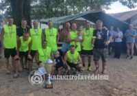 Jászberényi siker a tűzoltók strandfoci bajnokságán