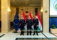 Kitüntették az Észak-Macedóniában helytálló kunszentmártoni tűzoltót