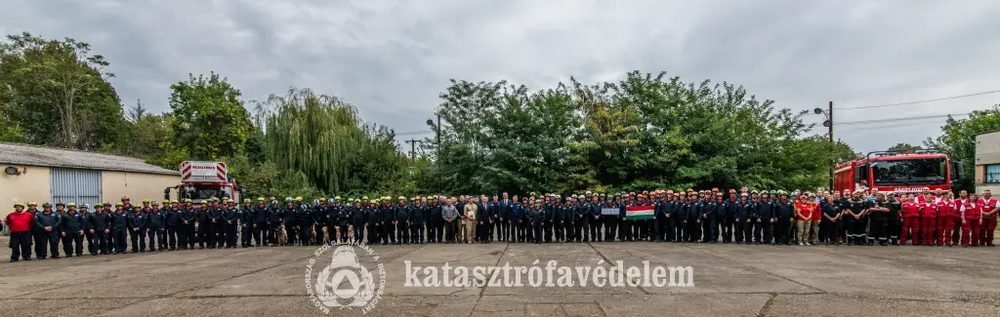 Három vármegyei tűzoltó is részese volt a HUNOR újraminősítésének
