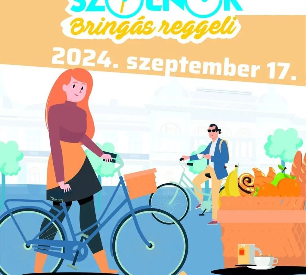 Ismét Bringás reggeli a Kossuth téren