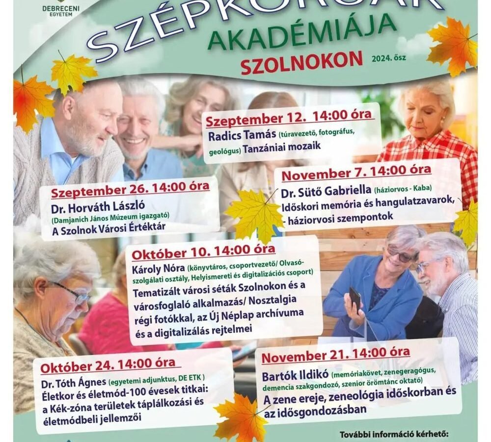 Ismét akadémia szépkorúaknak