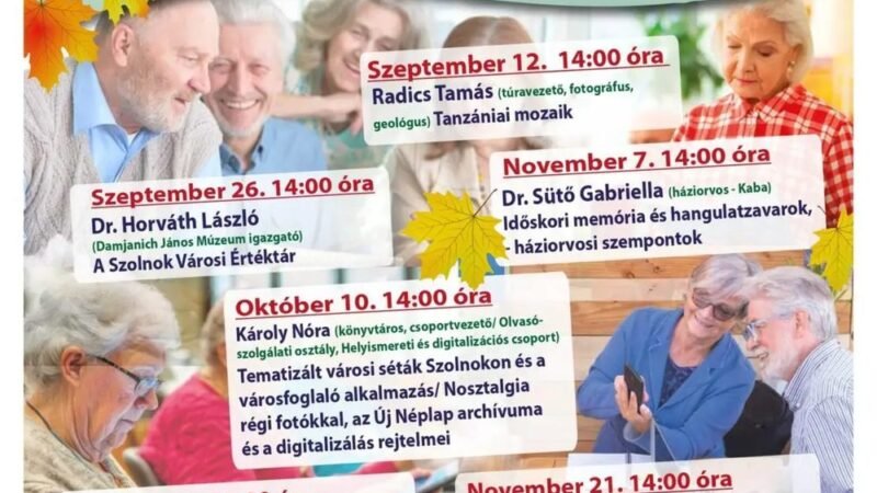 Ismét akadémia szépkorúaknak