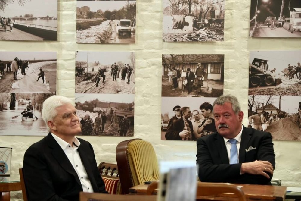 A legnagyobb árvízre emlékeztek