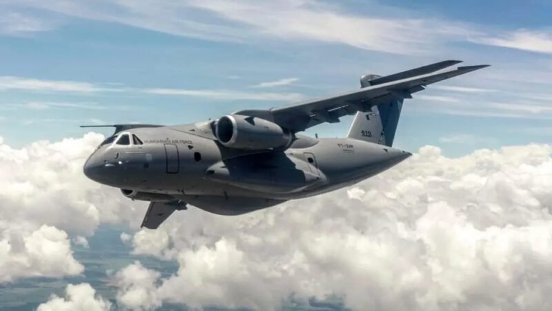 Tesztelésre Magyarországra érkezik az első magyar KC-390 katonai szállítórepülőgép