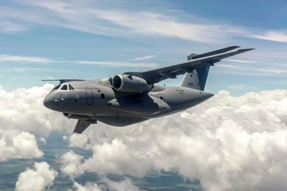 Tesztelésre Magyarországra érkezik az első magyar KC-390 katonai szállítórepülőgép