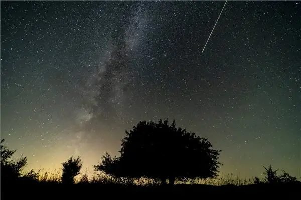 A Perseida meteorraj Magyarország felett