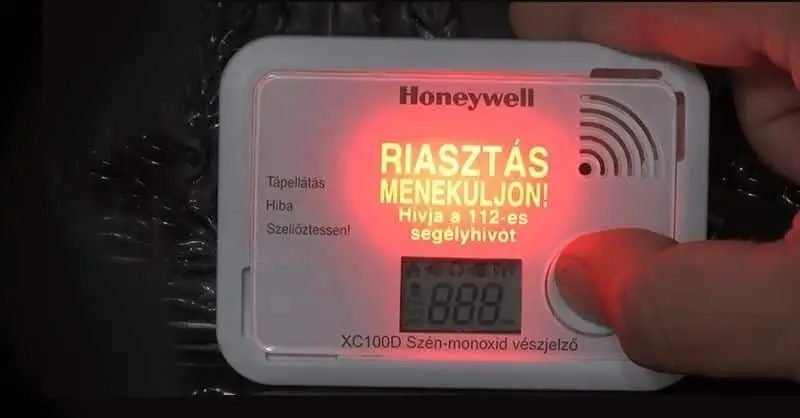 Ezúttal Cibakházán mentett életet a szén-monoxid-érzékelő