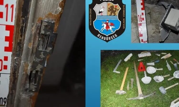 Nem tétlenkedett, bő két hét alatt hétszer is akcióba lendült a jászberényi tolvaj