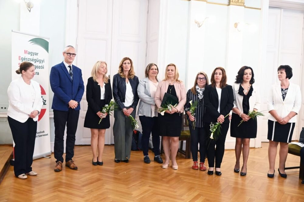 A vármegye legjobb ápolóit díjazták