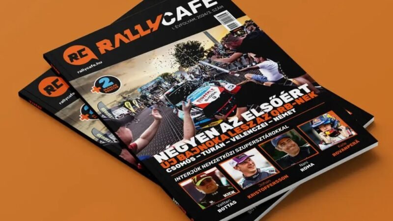 Világsztárokkal érkezik a Rallycafé őszi lapszáma