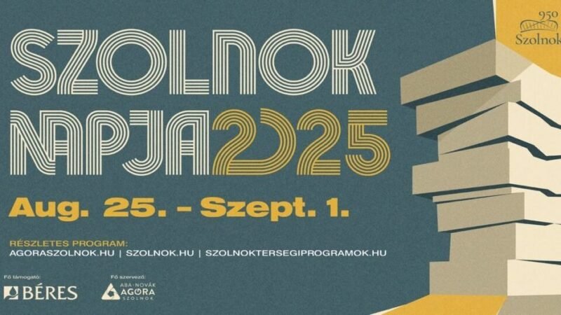 Szolnok Napja 2025 – Retro Családi Nap augusztus 30-án
