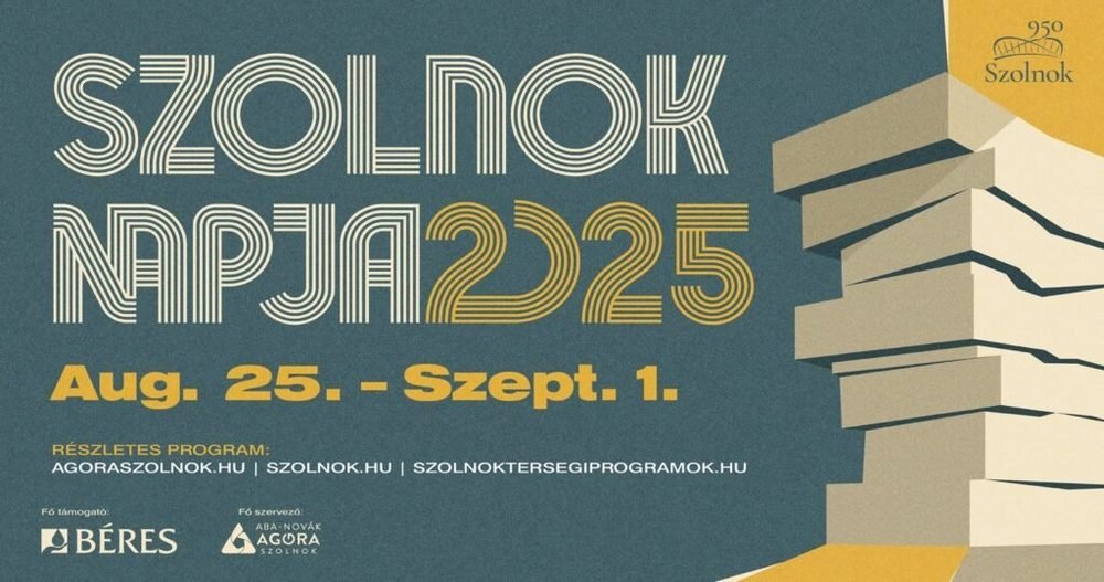 Szolnok Napja 2025 – Retro Családi Nap augusztus 30-án