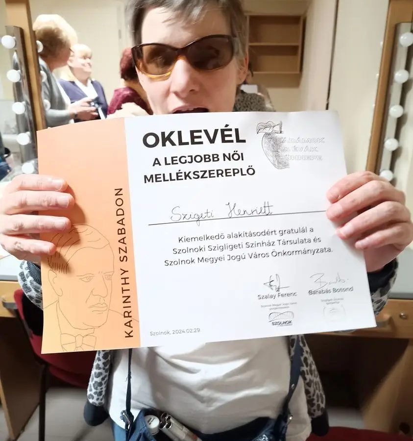A vak amatőr színésznő lett a legjobb mellékszereplő