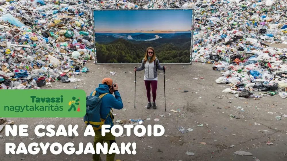 A Tavaszi nagytakarítás kampányban 1500 köbméter szeméttől tisztult meg a természet