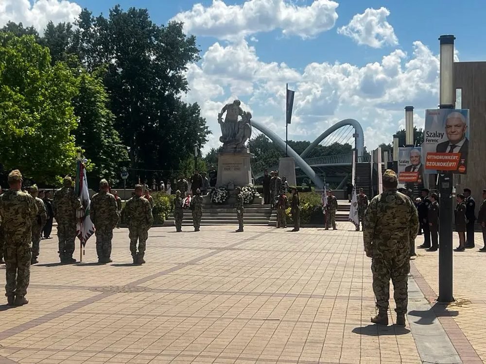 A magyar hősökre emlékeztek