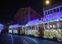 Advent – Elindult a BKV ünnepi fényflottája
