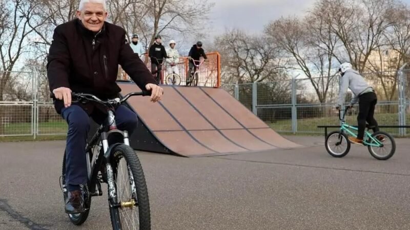Megújult a Széchenyi BMX-pályája