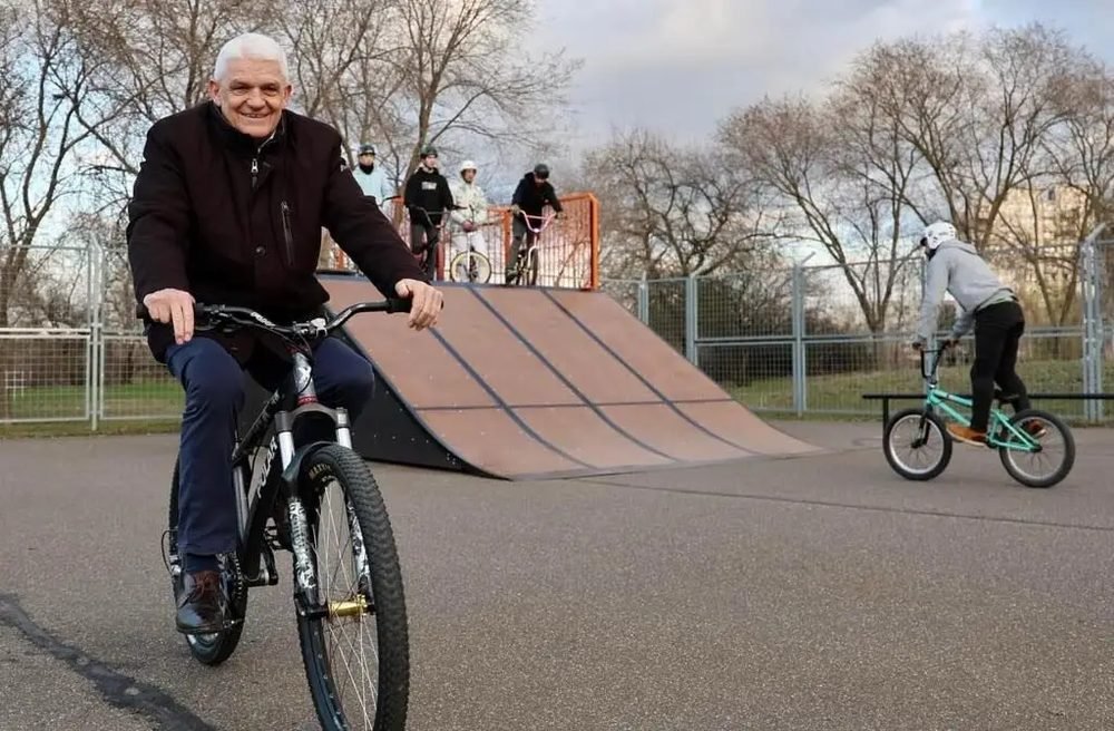 Megújult a Széchenyi BMX-pályája