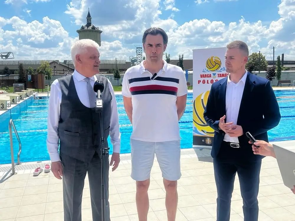Varga Tamás hazatért – pólósulit indít Szolnokon az olimpiai bajnok