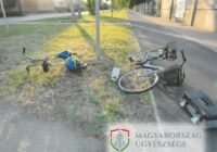 Elektromos rollert ittasan vezetve okozott súlyos sérüléssel járó balesetet