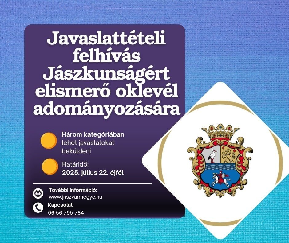 A Jászkunságért tevékenykedőket díjazzák