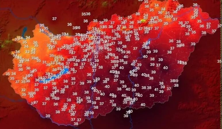 Majdnem száz éves melegrekord dőlt meg