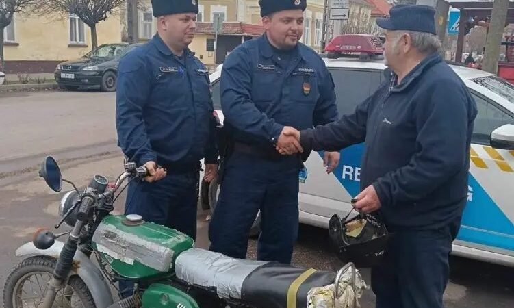A nádasban rejtette el a lopott motort