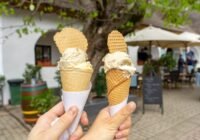 Kecskesajtos kreáció lett idén a Balaton fagyija