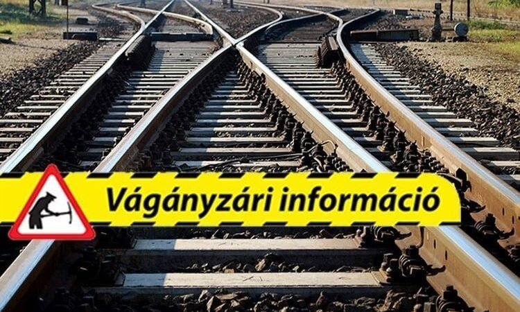 Pályakarbantartás miatt változik a vonatok menetrendje